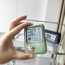 Household thermometer and hygrometer for baby room high-precision indoor wall-mounted magnetic thermometer refrigerator sticker digital hygrometer table