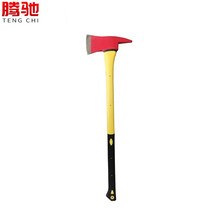 Tengchi fire ax fire emergency escape door breaking ax multifunctional American large pointed ax 90CM