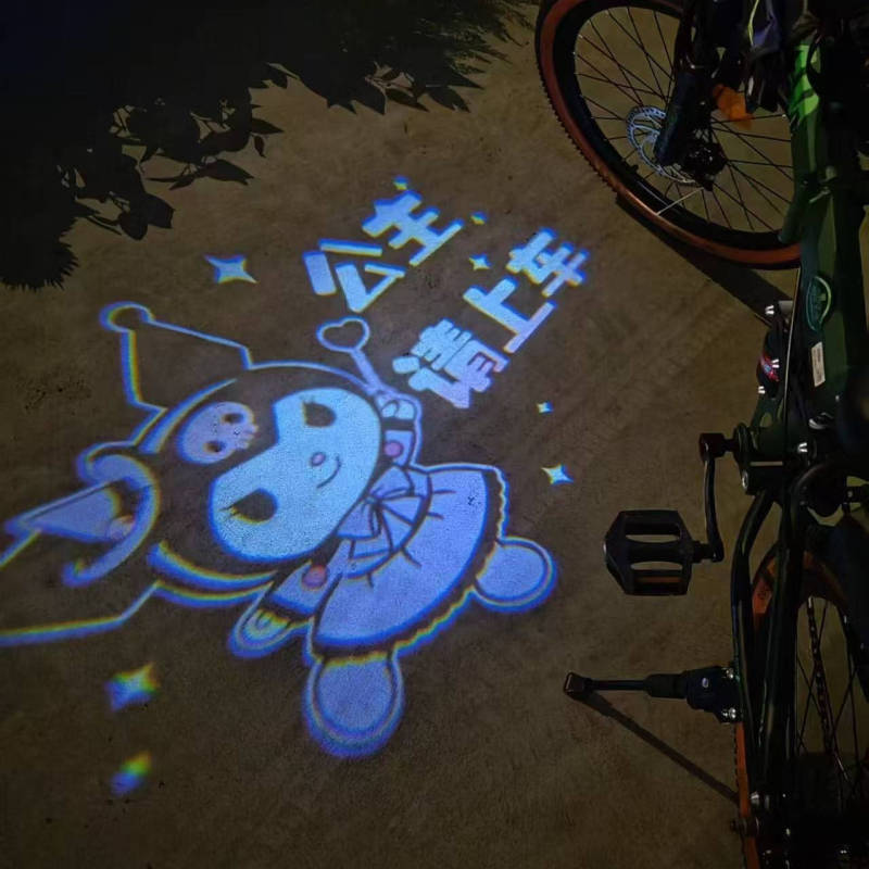 Kuromi Kt Cat Mountain Bike Road Bike Bicycle for Girls with Night Riding Light, Little Girl's Bicycle Ambient Light Kuromi Kt Cat Mountain Bike Road Bike Bicycle for Girls with Night Riding Light, Little Girl's Bicycle Ambient Light