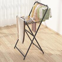 Folding clothes hanger balcony clotheshorse folding home hanging hanger sub-floor warmer small drying cold hanger