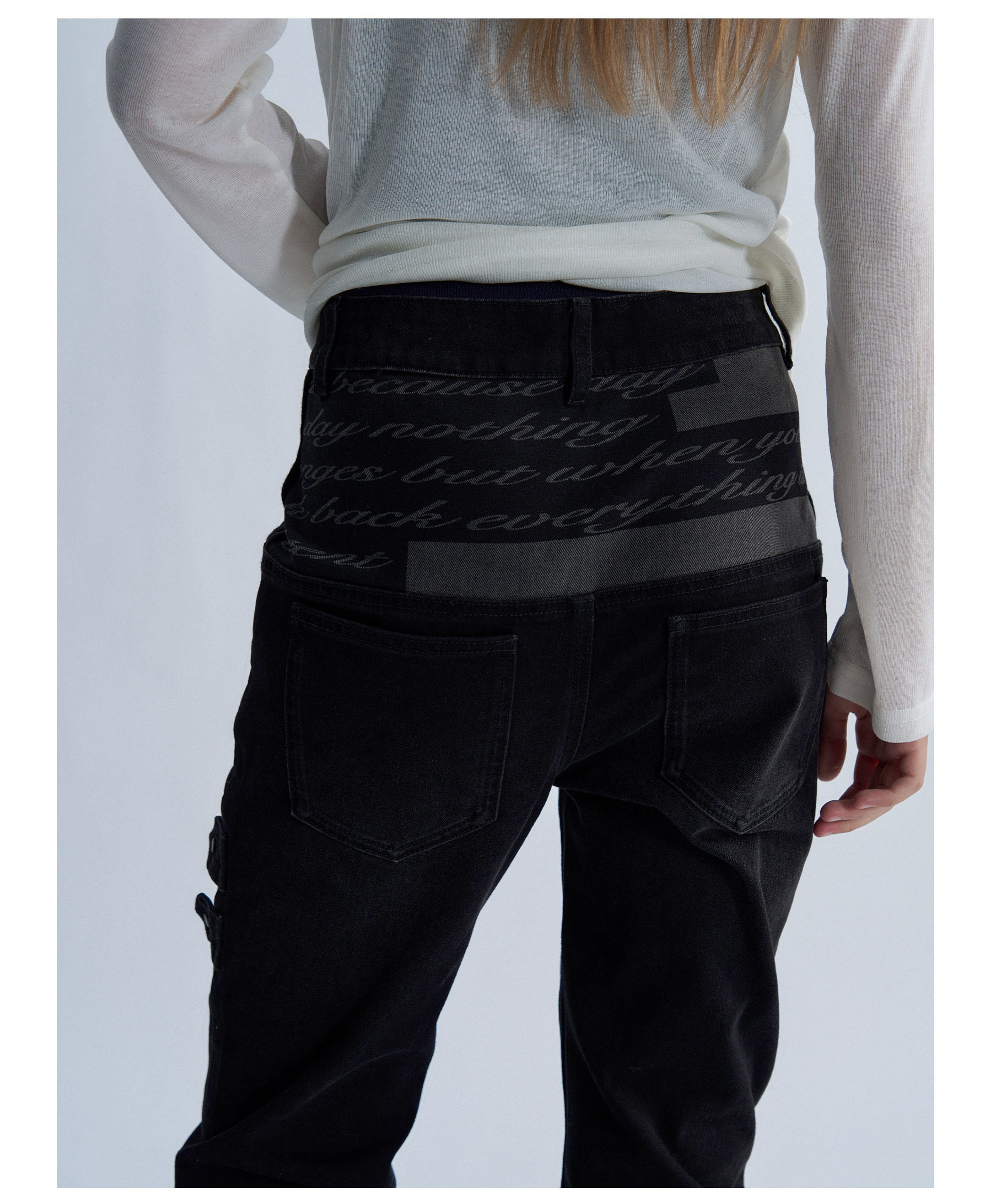 PAIKI Reverse Washed Slim-Fit Jeans