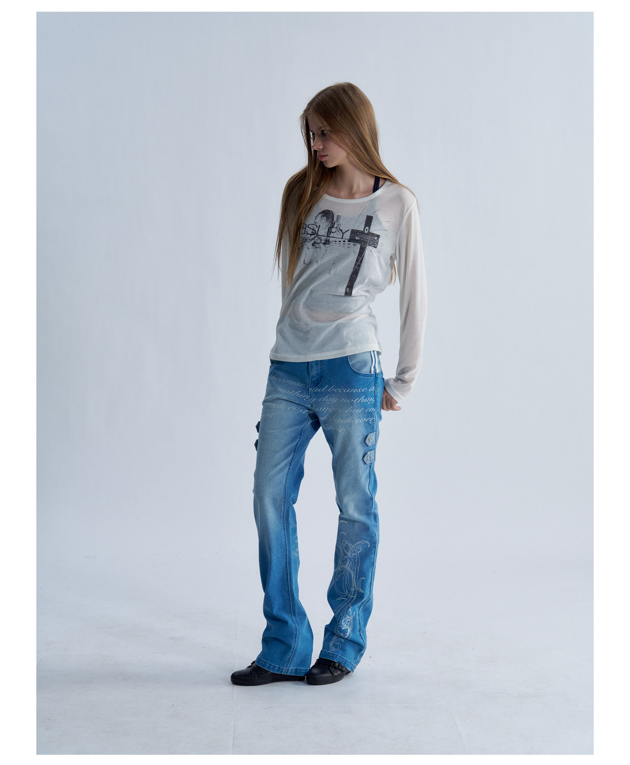 PAIKI Reverse Washed Slim-Fit Jeans