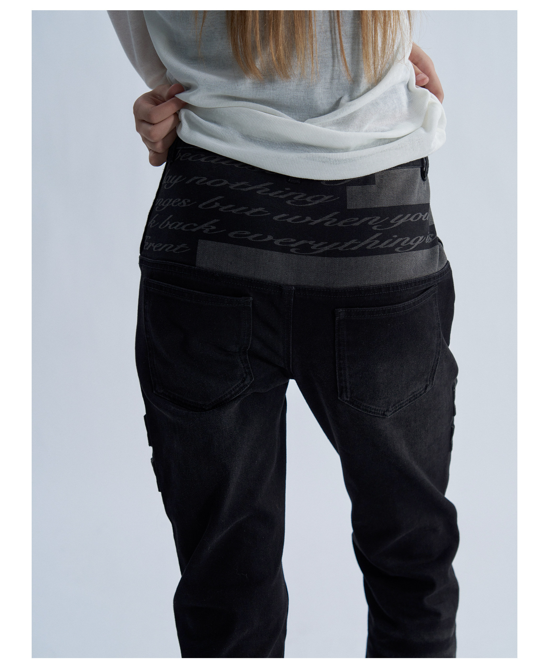 PAIKI Reverse Washed Slim-Fit Jeans