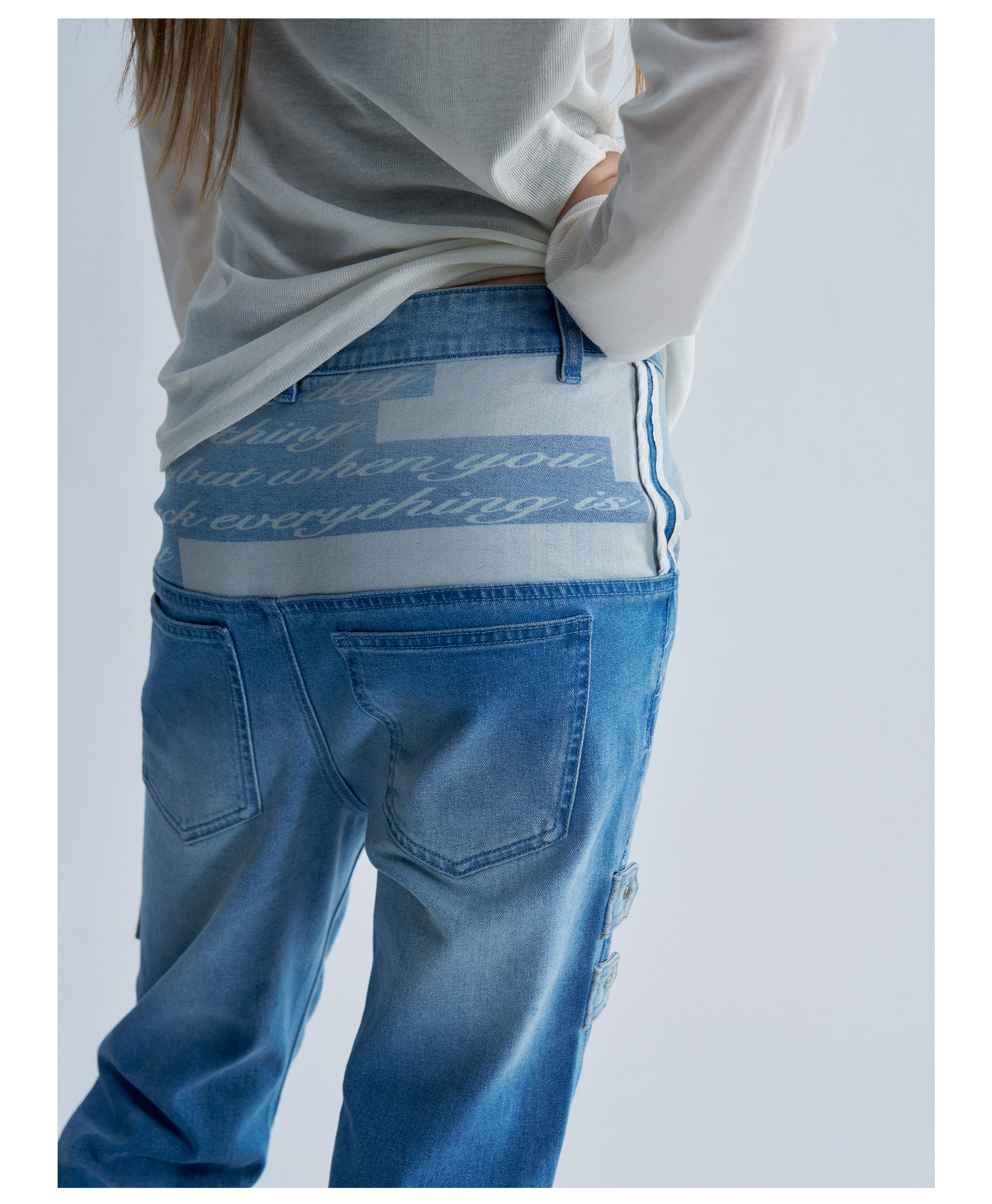 PAIKI Reverse Washed Slim-Fit Jeans