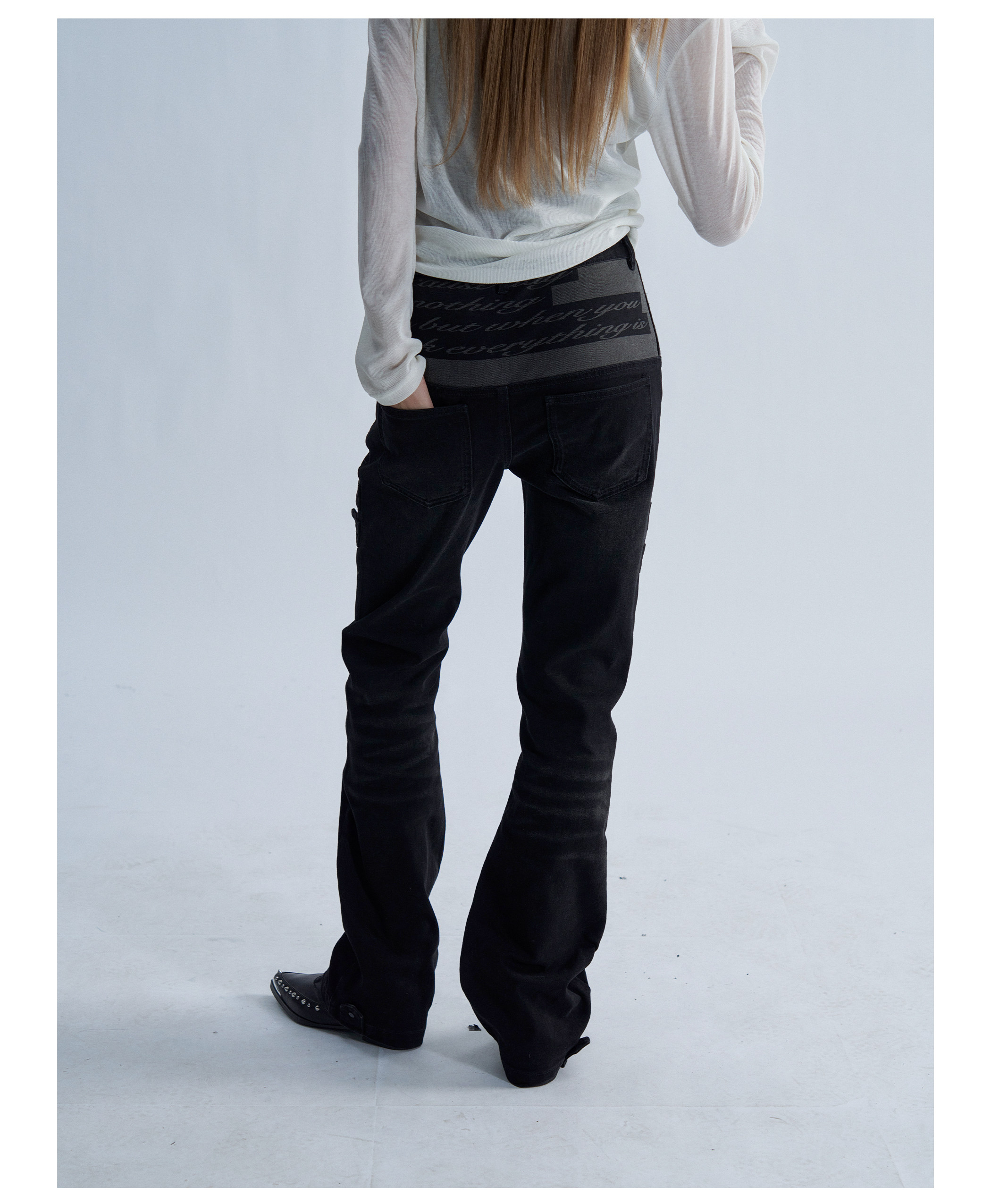 PAIKI Reverse Washed Slim-Fit Jeans