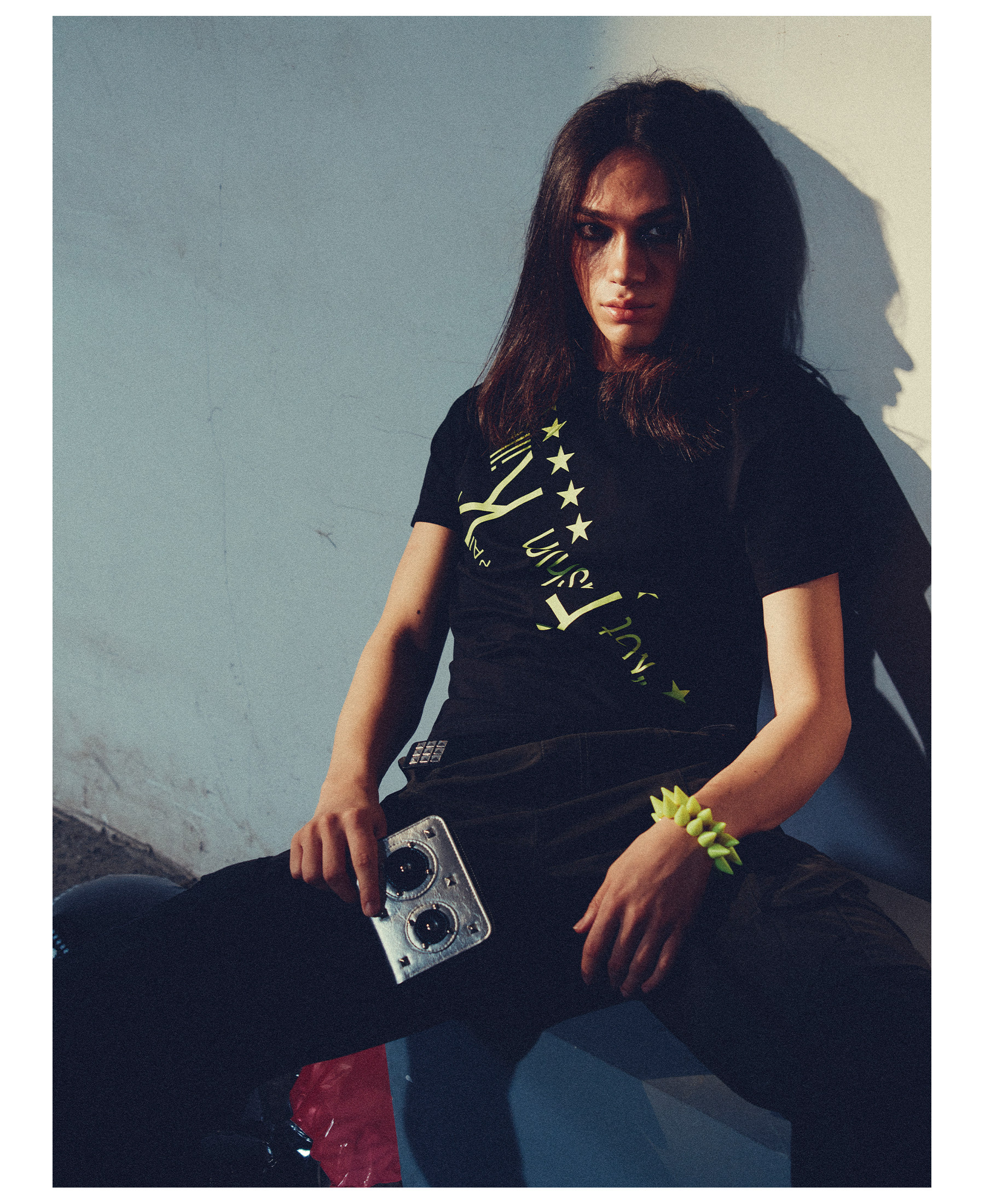 PAIKI English Slogan Regular-Fit Tee