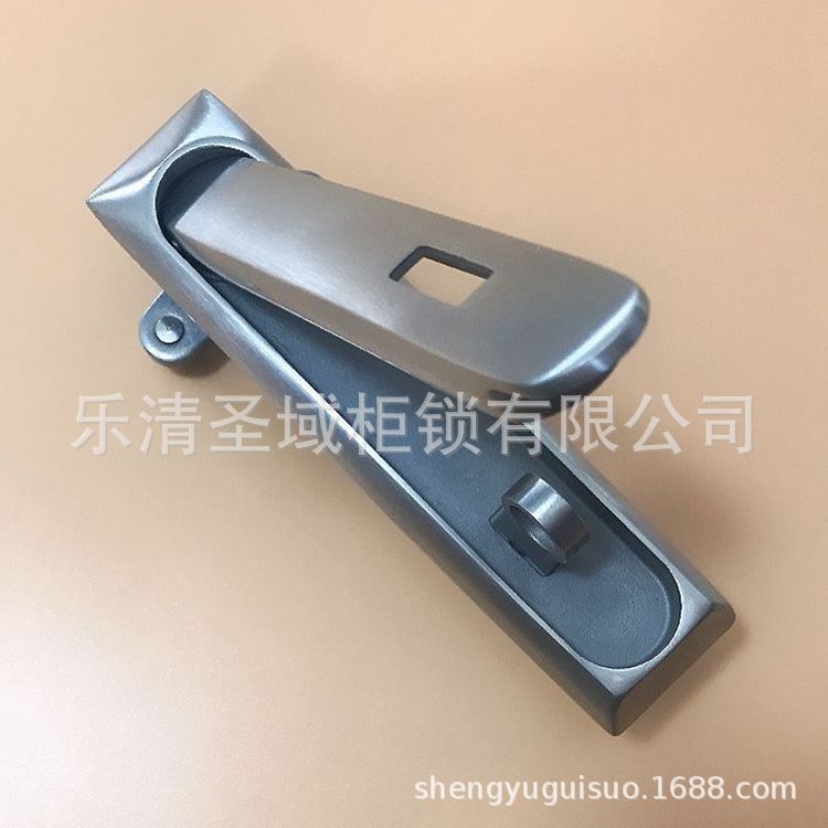 MS834-G stainless steel flat lock 304 stainless steel outdoor chassis cabinet door lock stainless steel electrical cabinet padlock