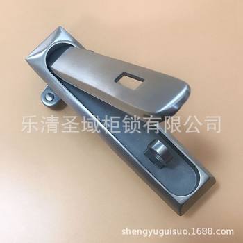 Ms834-g stainless steel flat lock 304 stainless steel outdoor chassis cabinet door lock stainless steel electrical cabinet padlock