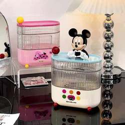 Pamine Jewelry Storage Box 회전 보석류 멀티 박스 대용량 데스크탑 레이어 핸드 오프 헤어 루프 헤어 클립 분류 상자