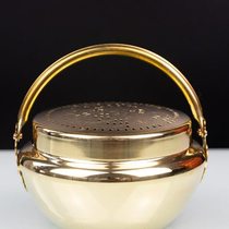 Traditional wedding supplies copper stove wedding copper fire wedding fire gun copper stove hand stove prosperous pot stove dowry dowry