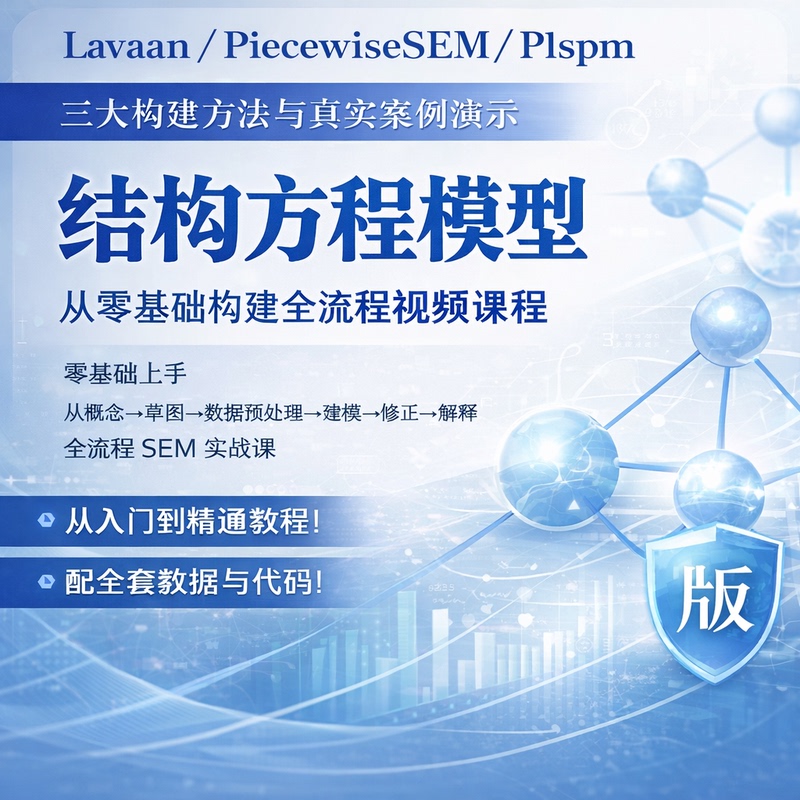 Video Tutorial｜Structural Equation Model (Sem)｜Beginner's Guide｜Paper Case Demonstration