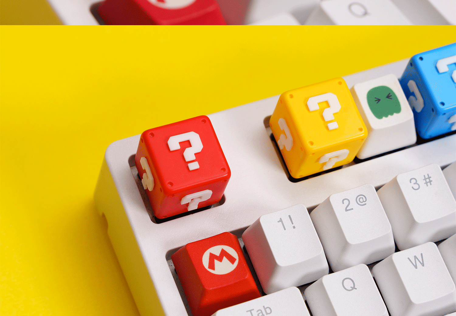Mario Question Mark Keycap animation 4