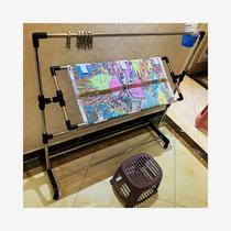 Cross-stitch auxiliary tools household embroidery stand adjustable large cross-stitch stand vertical floor-standing embroidery stand