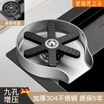 Cup washer sink 304 stainless steel high pressure household dishwashing basin coffee milk tea shop bar counter automatic artifact