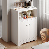 Shimuyu solid wood side cabinet Nordic dining side cabinet oak electric tea cabinet living room log water wood storage display cabinet