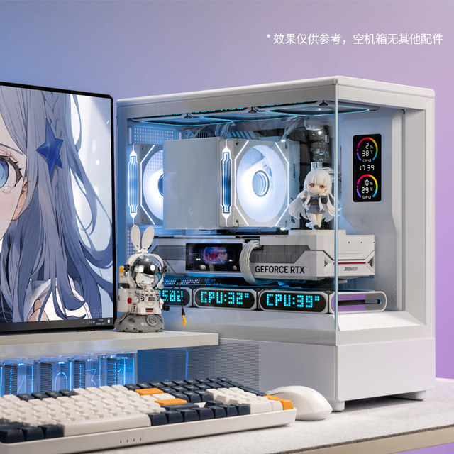 Patriot Starcarnal Starcarnal Small Screen Display Version Sea View Room Case Matx Desktop 240 Water Cooling Computer Case