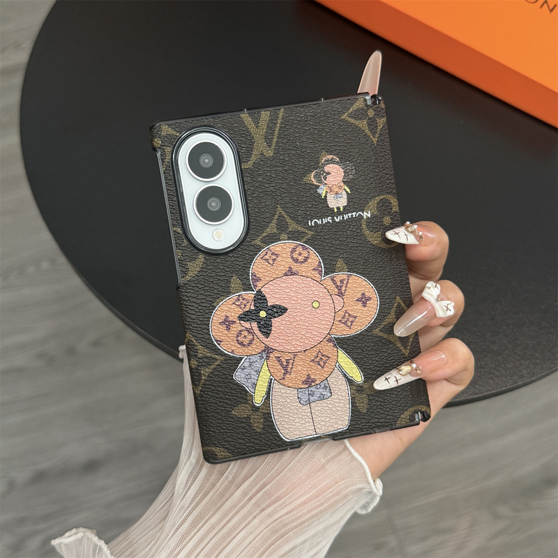 High-End Leather Sunflower Case Suitable for Samsung Z Fold 8, New Foldable Galaxy Z Fold 8U Protective Cover, Fold8/D7/D6/D5 Premium W26/W25/W24 with Center Axis High-End Leather Sunflower Case Suitable for Samsung Z Fold 8, New Foldable Galaxy Z Fold 8U Protective Cover, Fold8/D7/D6/D5 Premium W26/W25/W24 with Center Axis