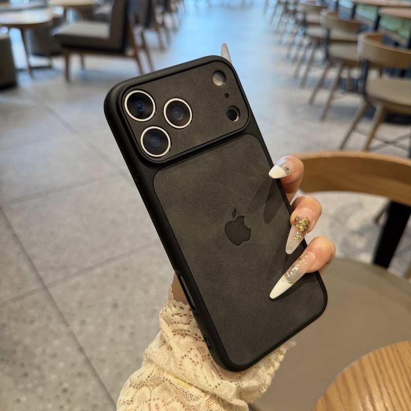 Faux Suede Ultra-Thin Soft Shell Suitable for Apple 16 Pro Max Phone Case, Instantly Transforms into 17 Pro Max, New iPhone 15 Pro Plain Leather Full-Cover Case, 14 Pro Protective Case, 13 Silicone Anti-Drop with a Premium Feel Faux Suede Ultra-Thin Soft Shell Suitable for Apple 16 Pro Max Phone Case, Instantly Transforms into 17 Pro Max, New iPhone 15 Pro Plain Leather Full-Cover Case, 14 Pro Protective Case, 13 Silicone Anti-Drop with a Premium Feel