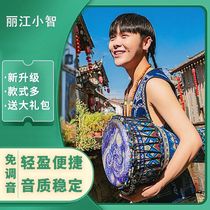 Yunnan Lijiang African drum lightweight carbon brazed PVC tambourine 8 inches 10 inches 11 inches 12 inches professional performance complete set
