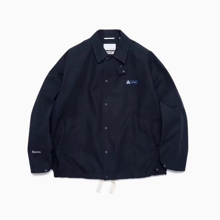 Nanamica X Palace Collaboration Gore-Tex Functional Windproof and Waterproof Taped-Coated Coach Jacket