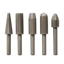 5 pieces of electric rotary filing knife embossing steel filing soft metal filing electric grinding head electric filing knife head 6mm