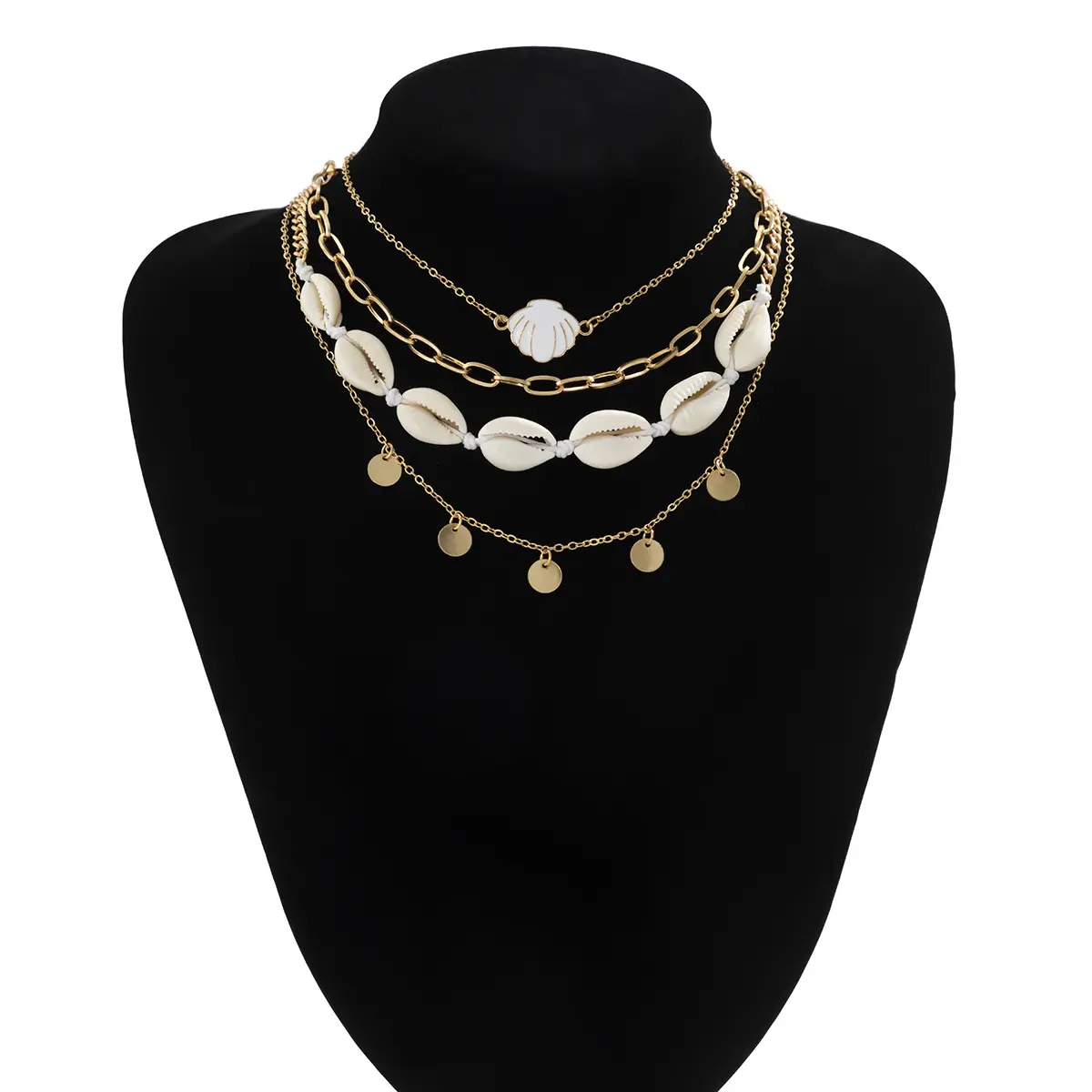 Boho Beaded Beach Necklace – Colorful Summer Ocean Style Jewelry O1CN01OyFnMa21q5N5FvXrR !!2217262617035