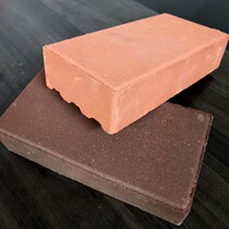 Permeable brick solid brick color fired floor cement paved clay brick sidewalk fired brick outdoor outdoor brick