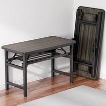 Folding table stall outdoor portable table desk conference training table simple dining table household rectangular small table