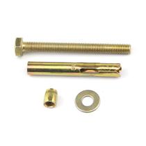 National standard external hexagonal color-plated galvanized expansion screws with built-in pull-out bolt tube M6M8M10