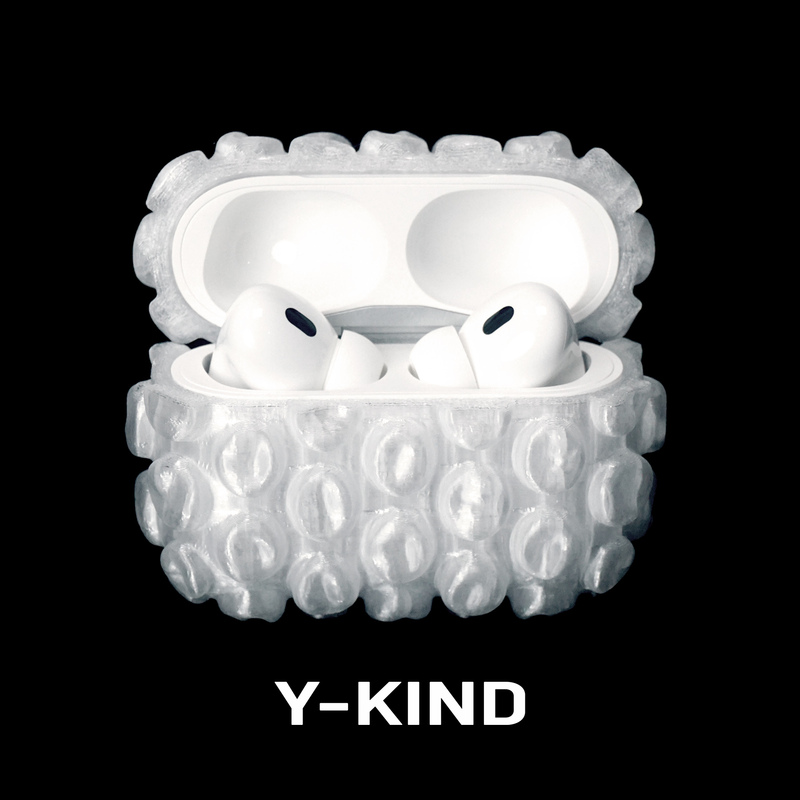 Y-Kind Original Bubble Film AirPods Apple Earphone Case Suitable for AirPods 4Th Generation, 5Th Generation, Pro2, Pro3