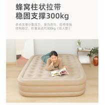 (Lithium battery pump) one-click inflatable automatic air mattress outdoor tent camping air mattress double foldable