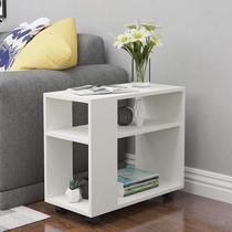 Minimalist tea table living-room small family sofa corner a few with wheels movable small tea table mini sofa side table cabinet