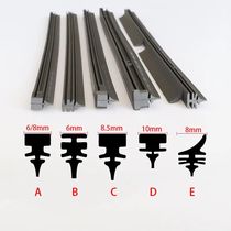 All Type Car Wiper Rubber Refill Blade Soft Insert Strip 35