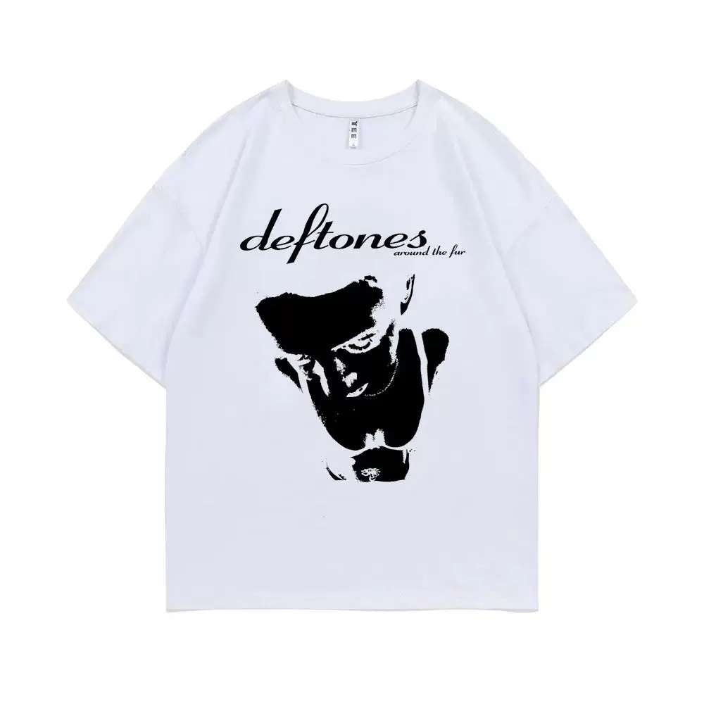DEFTONES GIRL EYES CARTOON THIRTS 90s Винтажная мода Рубашка