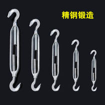 Whole bag fixed hook wire rope double tightening wire open body OC flower basket screw turnbuckle hook tensioner