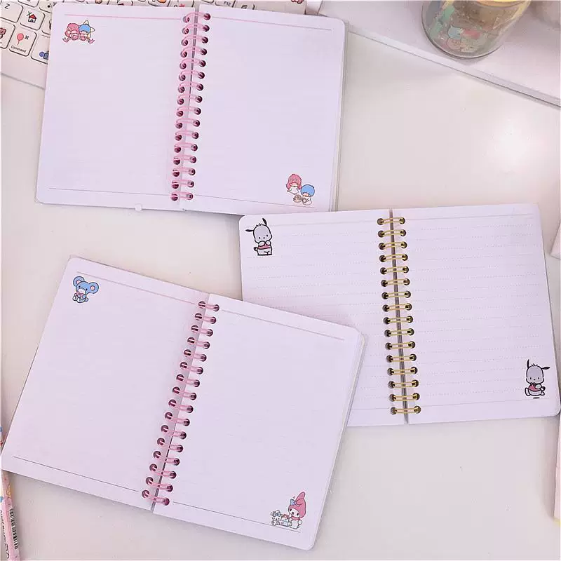 Kawaii Japanese Style Cute Cartoon Printed Pattern Notebook