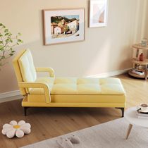 Modern fabric single living room chaise lounge small apartment sofa bedroom balcony hotel apartment bed and breakfast chaise lounge