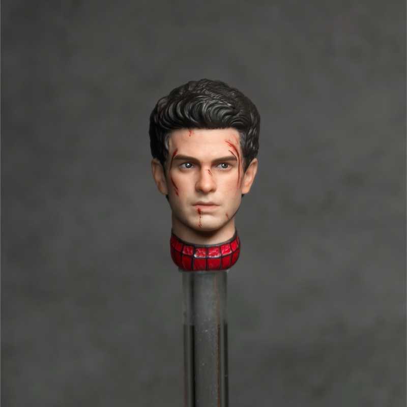 1:12 6inch Garfield Battle-Damaged Head Sculpt Action Figure Flashback Studio Articulated Figure with Movable Head 1:12 6inch Garfield Battle-Damaged Head Sculpt Action Figure Flashback Studio Articulated Figure with Movable Head