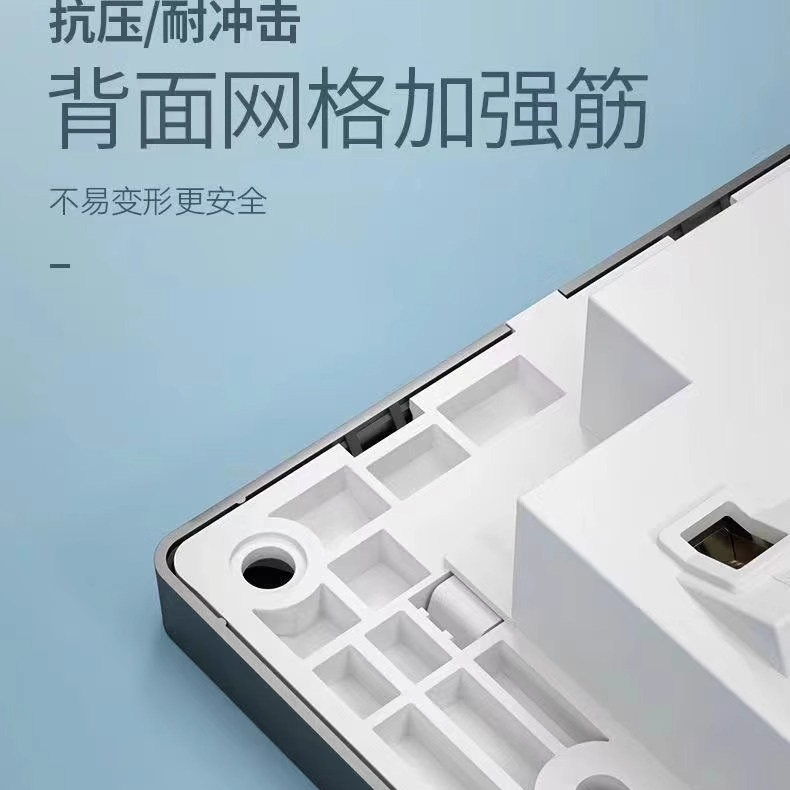 Bull G37 White Switch Socket Frameless Large Panel Household Panel 10A Five-Hole 16A Air Conditioner 86 Type Concealed Installation