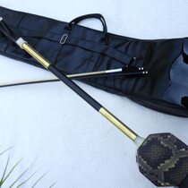 Bass Sihu Professional Ebony Finely Carved Bass Sihu High-end Ebony Sihu Mongolian Professional Sihu