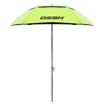 Dsen super light short section portable three small fishing umbrella ground insert universal shading anti-UV 2024 new