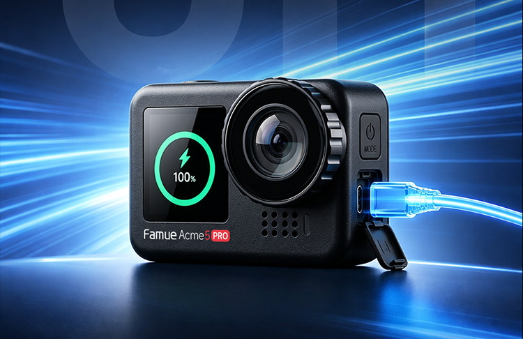 Экшн-камера Famue Acme5PRO Стандартный набор