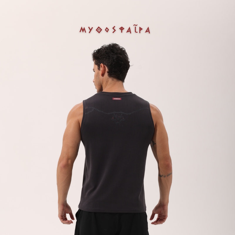 Mythosphere Cerberus Volcanic Ash Vest Skin-Friendly Air Layer Sports Slim Fit Base Layer Tank Top Mythosphere Cerberus Volcanic Ash Vest Skin-Friendly Air Layer Sports Slim Fit Base Layer Tank Top