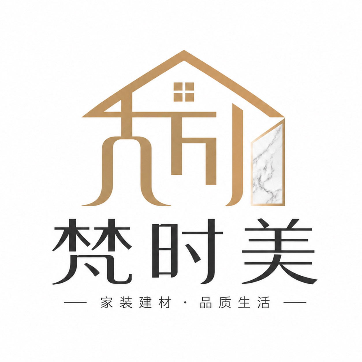 梵时美新型材料工厂的LOGO