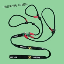 Pet P-chainP Pybydog dog traction rope walking dog rope one drag two drag three removable