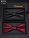 Woodpecker Bow Tie Men's Suit Shirt Black Burgundy Blue Accessories Wedding Groom Best Man Wedding Bow Tie