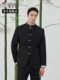 Woodpecker New Chinese Style Men's Suit Set National Style Stand Collar Zhongshan Suit High-End Suit Wedding Engagement Suit Jx