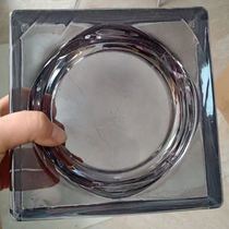 Glass Screen Sunrays New Pint Crystal Super White Hollow Bathroom Sunstripe Solid Glass Brick Color Round