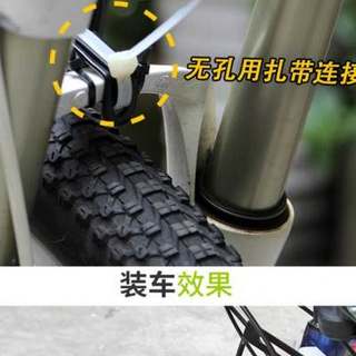 Extremely fast mountain bike travel scooter steel front basket frame front fork shelf v brake disc brake multi-function