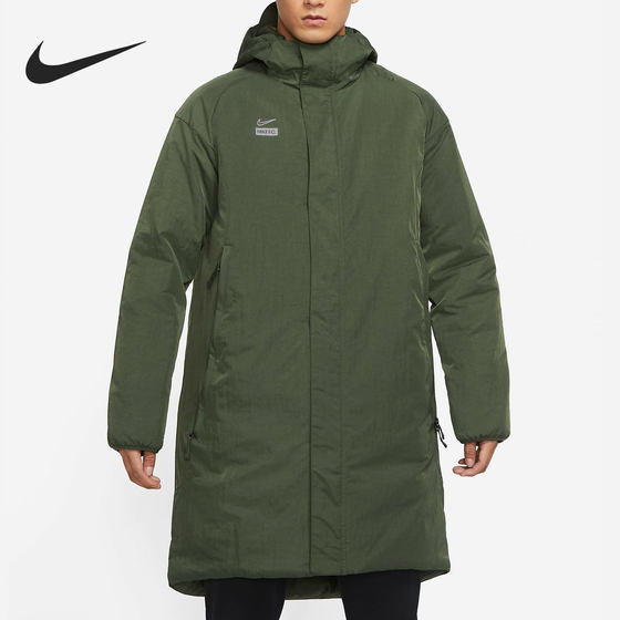 Nike/Nike official genuine FC LNGR SDLN men's comfortable sports cotton coat DJ0992-335